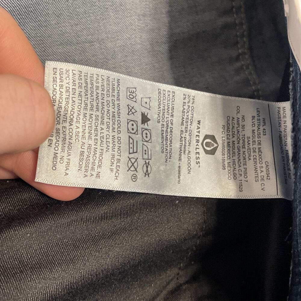 Signature by Levi Strauss Gold Women's Jeans Pull On Skinny Blue Size 26W L32 - Picture 11 of 15